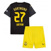 Maglie da calcio Borussia Dortmund Karim Adeyemi #27 Seconda Maglia Bambino 2024-25 Manica Corta (+ Pantaloni corti)